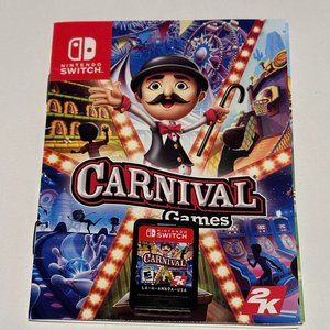 Carnival Games Nintendo Switch Game + Manual